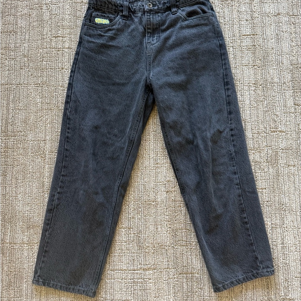 Empyre Washed Black Loose Fit Jeans